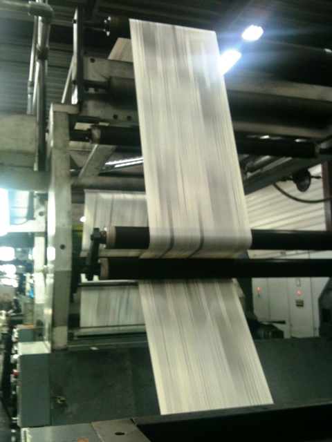 A newspaper press in France in 2010. Photo: Knowtex/WikiMedia/CC-BY-2