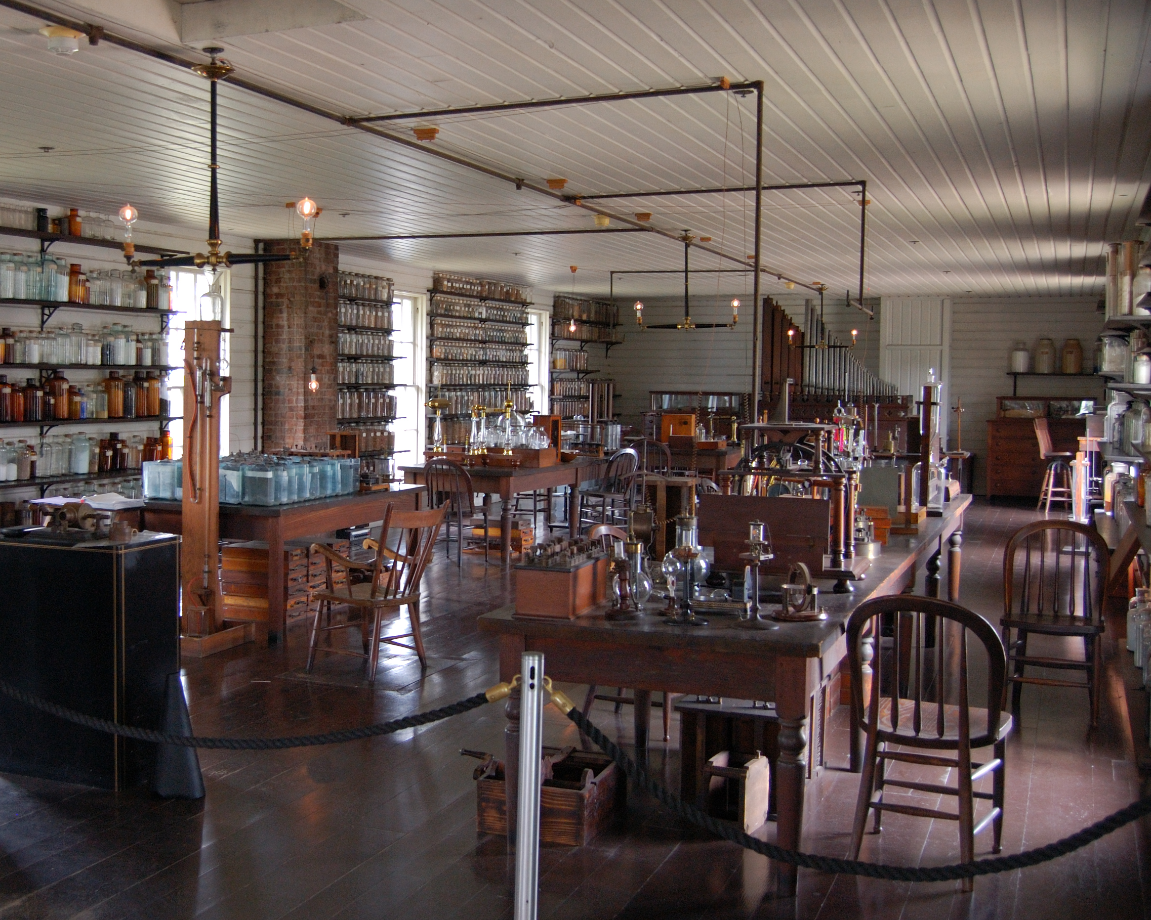Ever wondered how many software engineers it takes to change a light bulb? This post gives you project management and software engineering analytics tools to answer that question. Pictured here is Thomas Edison's Menlo Park laboratory, where a major engineering project was needed to invent the lightbulb in the first place. Photo: Wikimedia/Andrew Balet/CC-BY-SA-2.5